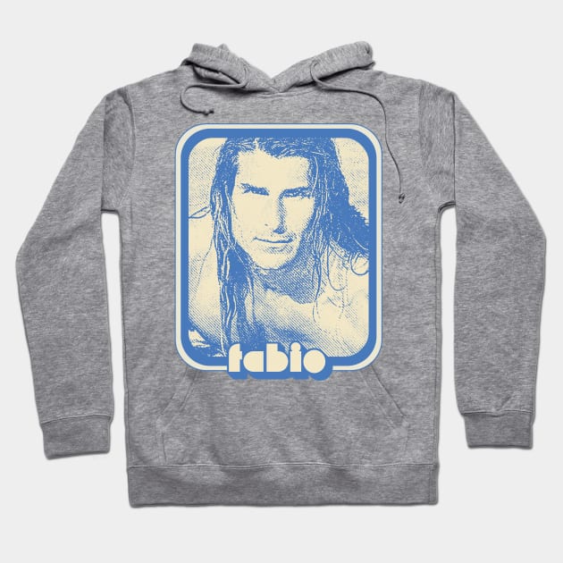 Fabio // Retro 90s Aesthetic Fan Design Hoodie by DankFutura